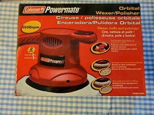 Coleman Powermate 3500 rpm Orbital Waxer/polisher PMB7280 With Box and Bonnetts - Picture 1 of 9