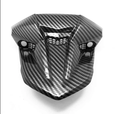 Carbon Fiber Front Upper Head light Fairing Cover For HONDA CB500F 2016-2018 Foto 1 de 4