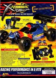 XTM X-Terminator Nitro 4WD Buggy Print Ad Ephemera Wall Art Decor - Picture 1 of 1