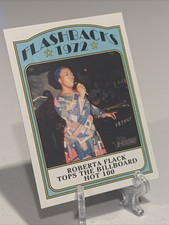 2021 Topps Heritage News Flashbacks Insert Card #NF-RF Roberta Flack 