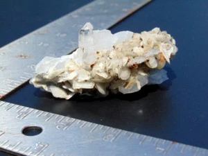 2 1/2" X 3 1/2" Coxcomb Siderite & Calcite W/ Druzy Quartz Crystal - M.G.,Brazil - Picture 1 of 8