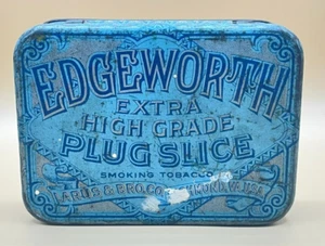 Edgeworth Extra High Grade Plug Slice Smoking Tobacco Tin - Picture 1 of 9