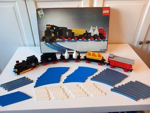 LEGO D 725 12v Train, Freight Train and Track/Tren de mercancias con vias (1984) - Imagen 1 de 24