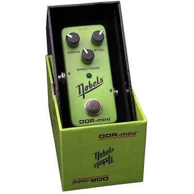 Mini Pedal Efecto Nobels ODR-MINI VERDE OVERDRIVE Natural Foto 1 de 4