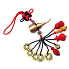 Chinese Gourd Brass Wu Lou Keychain - Fortune Wealth Success