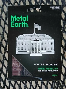 Faszinationen Metall Erde "Weißes Haus" 3D Metall Modellbausatz DIY Stahlbleche Neu - Bild 1 von 2