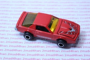 1990-91 MAJORETTE red PONTIAC FIREBIRD open hood ALL METAL #248 - Picture 1 of 7