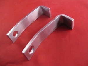 (2) Ozark Cooler Xtra Heavy Lock brackets- full 3/16" thick for security-No rust - Picture 1 of 1