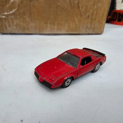 Corgi Juniors 180A Pontiac Firebird Red Black Interior - Image 1 of 3
