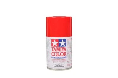 Tamiya Polycarbonate Lexan Paint PS-34 Bright Red 100ml Spray Can TAM86034 86034 - Image 1 of 2