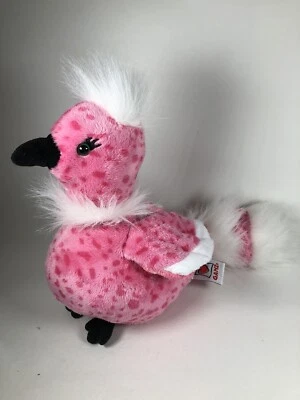 Ganz Webkinz Plush Cherry Blossom Bird Pink HM455 8” No Code Stuffed Animal Toy  - Image 1 of 4