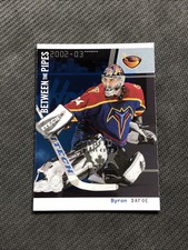2002-03 ITG BETWEEN THE PIPES BYRON DAFOE TORONTO FALL EXPO #ed 8/10 THRASHERS