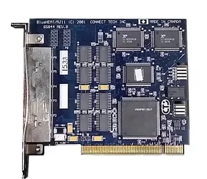 6 X RJ11 PORT Blue Heat PCI RJ-11 65844 rev.B CONNECT TEACH INC, - Picture 1 of 4