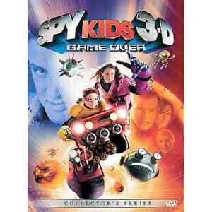 Spy Kids 3: Game Over (DVD, 2004, Includes both 2-D and 3-D Versions)