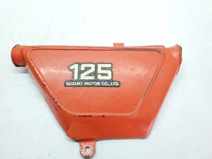 Suzuki TS125 Orange Right Frame Side Cover TS 125 1979+ Other Years - Picture 1 of 5