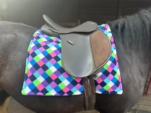 Saddle Pad / Saddle Cloth - Mini / Pony / Cob / Full - Picture 1 of 31