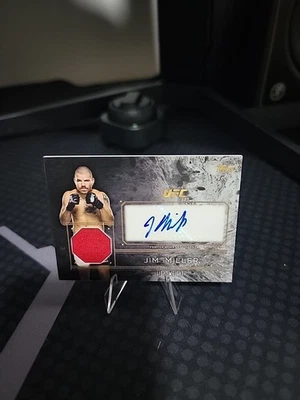 2016 Topps UFC Top of the Class - Autograph Relics Jim Miller #TCAR-JM (AU, MEM) - Image 1 of 2