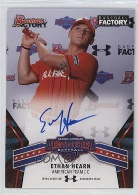2019 Bowman Draft Under Armour Game Auto Ethan Hearn #UAA-9 Auto - Image 1 of 2