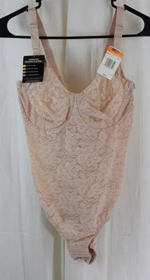 Prendas moldeadoras de encaje para mujer Bali Faja Body Shaper palo de rosa talla 36DD Foto 1 de 3
