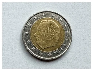 (Rare!) Belgium Coin 2 euro, 2004 - Picture 1 of 2
