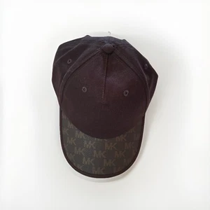 NEW Michael Kors Logo Adjustable Ball Cap Hat Brown MSRP $68 - Picture 1 of 2