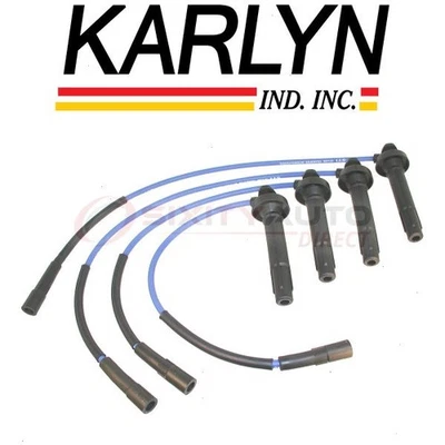 Karlyn Spark Plug Wire Set for 1999-2004 Subaru Forester 2.5L H4 - Ignition dd Foto 1 de 4