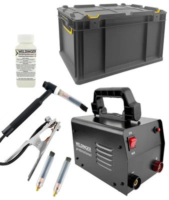Schweißnahtreinigungsgerät Clean perfekt CP300 300W + Elektrolyt & Box WELDINGER - Bild 1 von 4