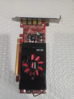 AMD FirePro W4100 2GB GDDR5 4x Mini Display Port PCI-Video Card ~ FREE SHP - Image 1 of 3