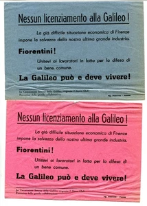 Florence No Galileo Licenciement - 2 flyers lancés Aereo Club - Photo 1 sur 1