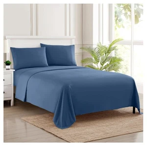 Twin XL Sheets - Breathable Luxury Sheets with Full Elastic & Secure Corner S... - Picture 1 of 6