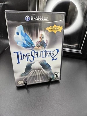 TimeSplitters 2 / Nintendo GameCube /CIB W Reg Card / Clean / Tested / Read  - Image 1 of 4