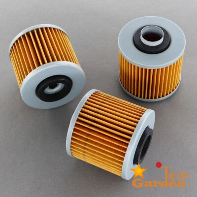 Filtro de aceite 3 piezas para YAMAHA YFM700R XVS650 XV250 SR400 XT660R TDM900A XVS650 Foto 1 de 4