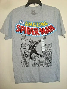 Herren Spiderman Hemd Größe S grau marval - Bild 1 von 2