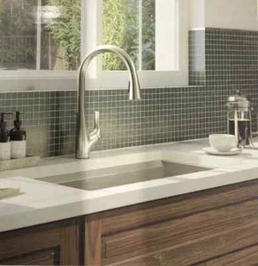 Kohler Bevin R43210-VS Pull-Down Kitchen Faucet Stainless Finish open box new - Picture 1 of 7
