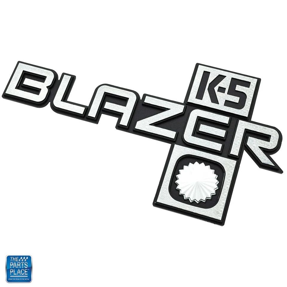 Chevrolet K5 Blazer 1981-88 nuevo emblema de guardabarros con junta cromada GM 14051844 Foto 1 de 1