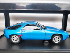 1:18 AUTOart Porsche 928 Minerva blu metallizzato NUOVO NEW - Foto 1 di 8