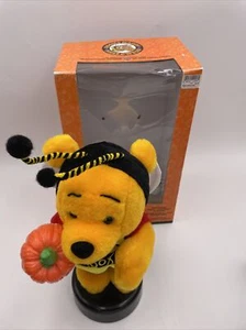 12" Animated Winnie the Pooh Happy Halloween  figure Disney Store Bee as is loud - Picture 1 of 6