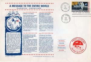 APOLLO 11 MOON LANDING,  WASHINGTON, DC  1969 FDC6448 - Picture 1 of 1