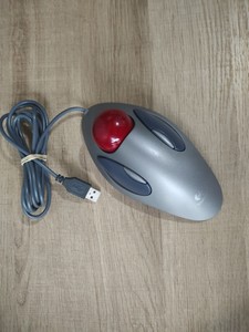 Logitech Ambidextrous Trackman Marble USB T-BC21 Mouse, WORKS