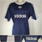 Adidas T-Shirt Blue Mens Vintage Retro Vintage 90’s Festival Made In UK Size L