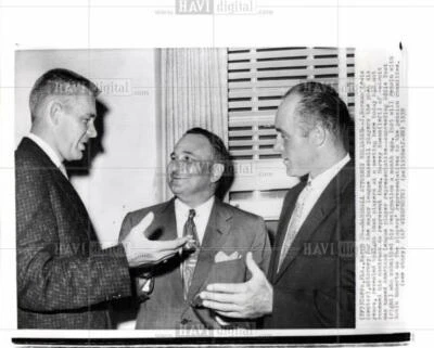 1969 Фото J. Norman Lewis Harvey Kuenn EDDIE YOST - Изображение 1 из 2