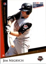 2009 TRISTAR PROjections Yellow #76 Jim Negrych /25