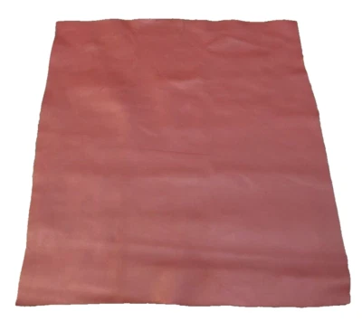 Borgoña 12" x 12" esquejes de cuero de cabra | Hoja individual precortada Foto 1 de 2