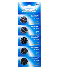 5 CR2032 EUNI FOB KEY BATTERY HOLDEN CRUZE ASTRA CAPRICE CAPTIVA CALAIS COLORADO - Picture 1 of 1