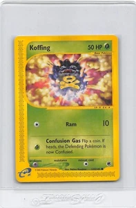 KOFFING 114/165 - NON-HOLO - Expedition - eREADER - WOTC POKEMON CARD - NM - Picture 1 of 4