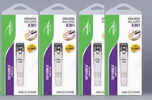 Cortadora de uñas de acero inoxidable Nghia - recta B901 (paquete de 4) - Imagen 1 de 4