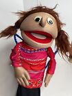 Vintage Puppet Productions Inc Hand Made Muppet Like Plush 14”  Girl 1971