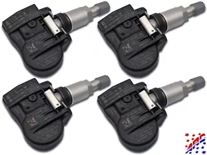 Complete Set of 4 Genuine OEM Honda TPMS Tire Pressure Sensors Kit 42753-T6N-A04 - Picture 1 of 4
