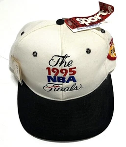 HOUSTON ROCKETS The 1995 NBA Finals Vintage 90s Pristine Snapback Hat Cap AJD - Picture 1 of 7