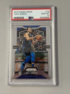 2019-20 Panini Prizm Luka Doncic #75 Psa 10 - Picture 1 of 2